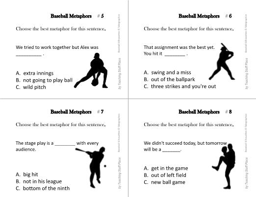 BASEBALL METAPHORS In Your Life SPORTS Vocabulary