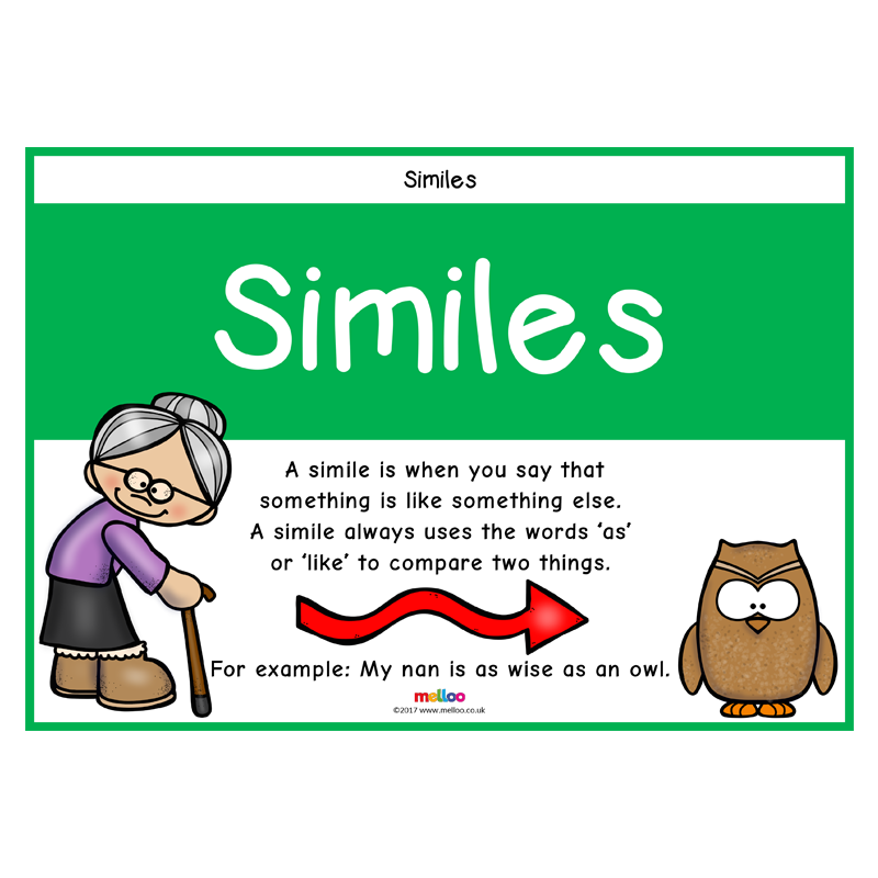 Bring Some Fun To Teaching Your Class About Similes With 