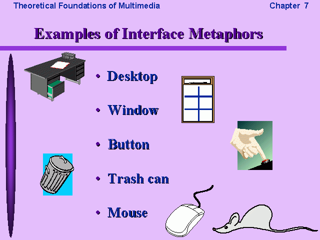 Examples Of Interface Metaphors