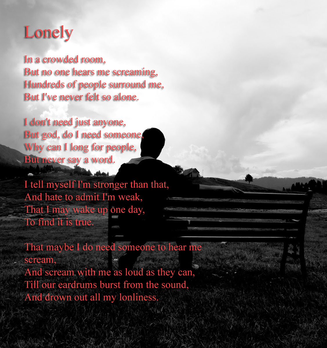 Loneliness Poems And Quotes QuotesGram