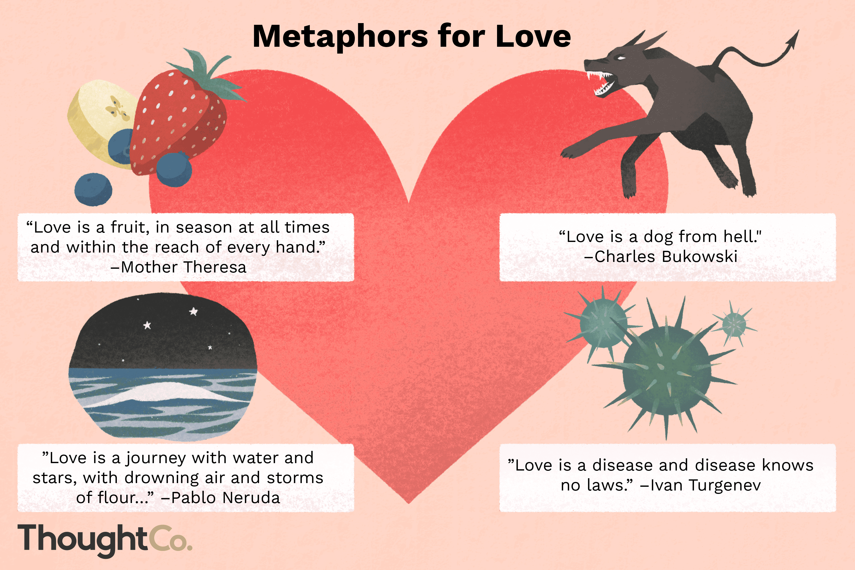 Love Metaphors From Literature And Pop Culture