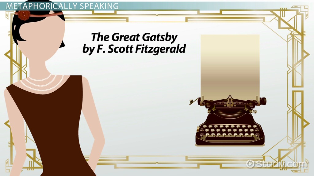 Metaphors In The Great Gatsby Video Lesson Transcript 