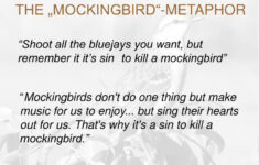 Metaphors In To Kill A Mockingbird Examples Of Similes