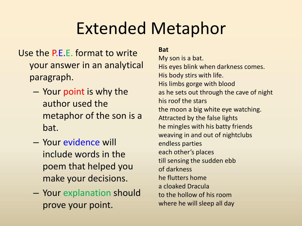 PPT Metaphors PowerPoint Presentation Free Download 