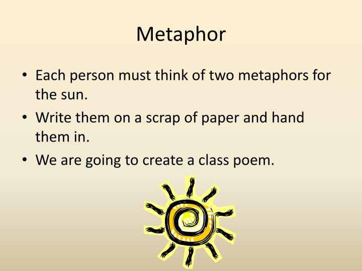 PPT Metaphors PowerPoint Presentation ID 2780609