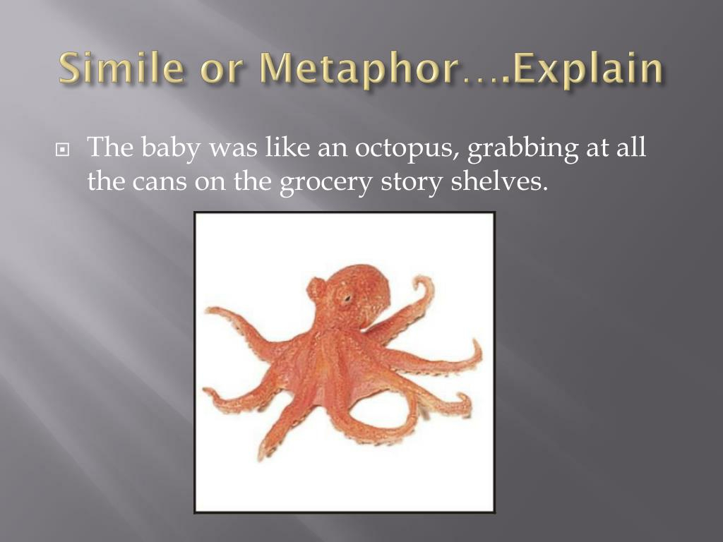 PPT Similes And Metaphors PowerPoint Presentation Free 