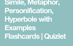 Simile Metaphor Personification Hyperbole With Examples